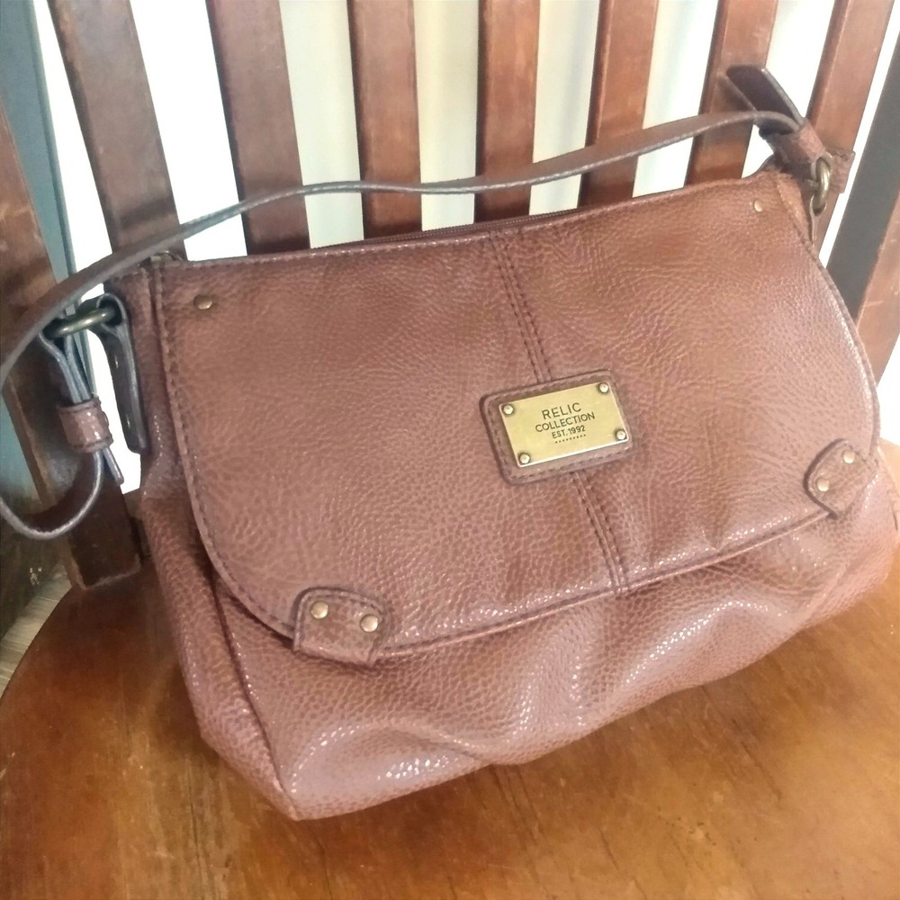 Y2K Retro Slouchy Pebbled Faux Leather Hobo Bag Relic Collection Boho Minimalist